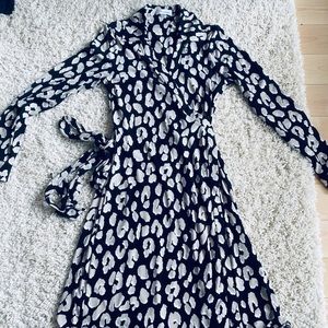 Calvin Klein Wrap Dress, Size 4
